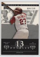 Vladimir Guerrero (2004 AL MVP - 39 Doubles) #/150