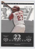 Vladimir Guerrero (2004 AL MVP - 39 Doubles) #/150