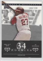 Vladimir Guerrero (2004 AL MVP - 39 Doubles) #/150