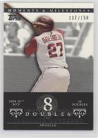 Vladimir Guerrero (2004 AL MVP - 39 Doubles) #/150