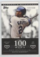 Ken Griffey Jr. (1997 AL MVP - 185 Hits) #/150