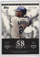 Ken Griffey Jr. (1997 AL MVP - 185 Hits) #/150