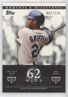 Ken Griffey Jr. (1997 AL MVP - 185 Hits) #/150