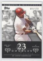 Albert Pujols (2001 NL ROY - 47 Doubles) #/150