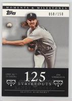 Randy Johnson (1995 AL Cy Young - 294 Strikeouts) #/150