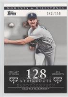 Randy Johnson (1995 AL Cy Young - 294 Strikeouts) #/150