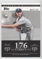 Randy Johnson (1995 AL Cy Young - 294 Strikeouts) #/150