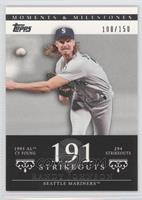 Randy Johnson (1995 AL Cy Young - 294 Strikeouts) #/150