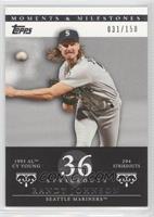 Randy Johnson (1995 AL Cy Young - 294 Strikeouts) #/150