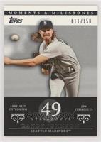 Randy Johnson (1995 AL Cy Young - 294 Strikeouts) #/150