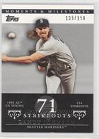 Randy Johnson (1995 AL Cy Young - 294 Strikeouts) #/150