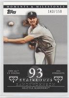 Randy Johnson (1995 AL Cy Young - 294 Strikeouts) #/150