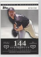 Randy Johnson (1999 NL Cy Young - 364 Strikeouts) #/150