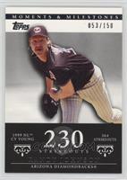 Randy Johnson (1999 NL Cy Young - 364 Strikeouts) #/150