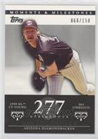 Randy Johnson (1999 NL Cy Young - 364 Strikeouts) #/150