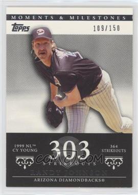 2007 Topps Moments & Milestones - [Base] #55-303 - Randy Johnson (1999 NL Cy Young - 364 Strikeouts) /150