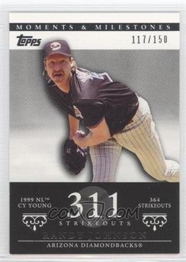 2007 Topps Moments & Milestones - [Base] #55-311 - Randy Johnson (1999 NL Cy Young - 364 Strikeouts) /150