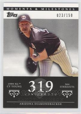2007 Topps Moments & Milestones - [Base] #55-319 - Randy Johnson (1999 NL Cy Young - 364 Strikeouts) /150