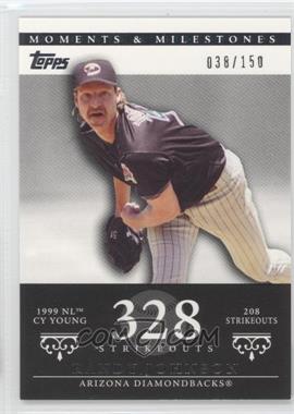 2007 Topps Moments & Milestones - [Base] #55-328 - Randy Johnson (1999 NL Cy Young - 364 Strikeouts) /150