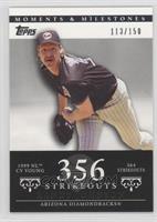 Randy Johnson (1999 NL Cy Young - 364 Strikeouts) #/150