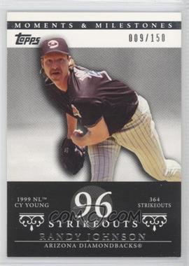 2007 Topps Moments & Milestones - [Base] #55-96 - Randy Johnson (1999 NL Cy Young - 364 Strikeouts) /150