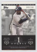 Prince Fielder (2006 Topps Rookie Cup Winner - 35 Doubles) #/150