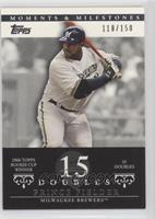 Prince Fielder (2006 Topps Rookie Cup Winner - 35 Doubles) #/150