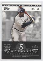 Prince Fielder (2006 Topps Rookie Cup Winner - 35 Doubles) #/150