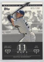 Ichiro (2001 AL MVP/ROY - 242 Hits) #/150