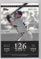 Ichiro (2001 AL MVP/ROY - 242 Hits) #/150