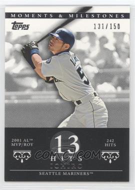 2007 Topps Moments & Milestones - [Base] #6-13 - Ichiro (2001 AL MVP/ROY - 242 Hits) /150