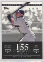 Ichiro (2001 AL MVP/ROY - 242 Hits) #/150