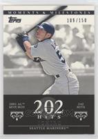 Ichiro (2001 AL MVP/ROY - 242 Hits) #/150