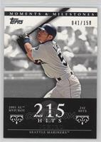 Ichiro (2001 AL MVP/ROY - 242 Hits) #/150