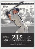 Ichiro (2001 AL MVP/ROY - 242 Hits) #/150