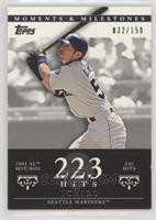 Ichiro (2001 AL MVP/ROY - 242 Hits) #/150