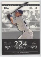 Ichiro (2001 AL MVP/ROY - 242 Hits) #/150