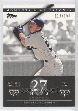 2007 Topps Moments & Milestones - [Base] #6-27 - Ichiro (2001 AL MVP/ROY - 242 Hits) /150