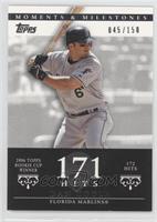 Dan Uggla (2006 Topps Rookie Cup Winner - 172 Hits) #/150