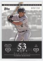 Dan Uggla (2006 Topps Rookie Cup Winner - 172 Hits) #/150