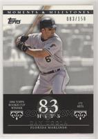 Dan Uggla (2006 Topps Rookie Cup Winner - 172 Hits) [Noted] #/150