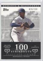 Francisco Liriano (2006 Topps Rookie Cup Winner - 144 Strikeouts) #/150