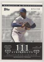 Francisco Liriano (2006 Topps Rookie Cup Winner - 144 Strikeouts) #/150