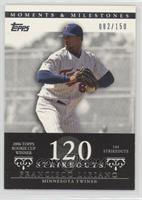 Francisco Liriano (2006 Topps Rookie Cup Winner - 144 Strikeouts) #/150