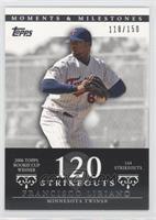 Francisco Liriano (2006 Topps Rookie Cup Winner - 144 Strikeouts) #/150