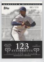 Francisco Liriano (2006 Topps Rookie Cup Winner - 144 Strikeouts) #/150