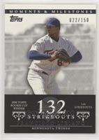 Francisco Liriano (2006 Topps Rookie Cup Winner - 144 Strikeouts) #/150