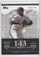 Francisco Liriano (2006 Topps Rookie Cup Winner - 144 Strikeouts) #/150