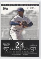 Francisco Liriano (2006 Topps Rookie Cup Winner - 144 Strikeouts) #/150