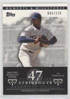 Francisco Liriano (2006 Topps Rookie Cup Winner - 144 Strikeouts) #/150